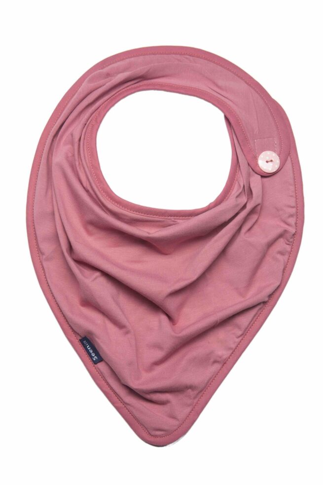 Pink Eco Jersey Side Fastening Kerchief
