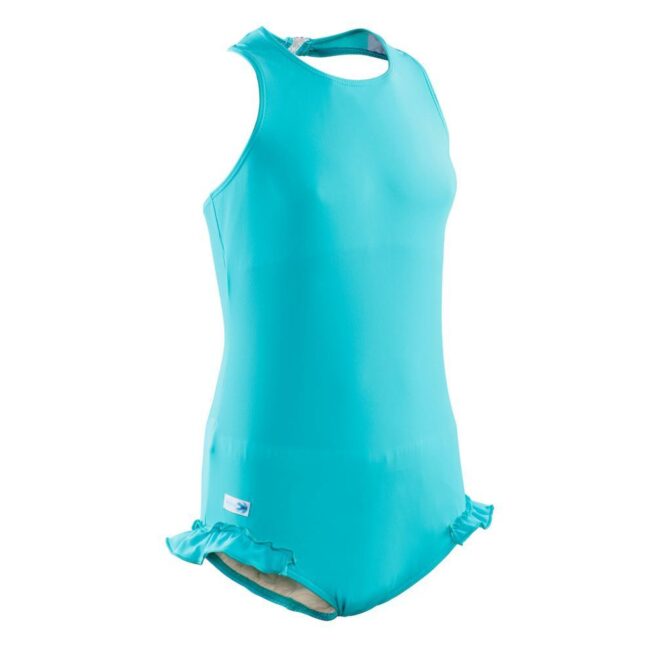 Turquoise Halterneck Swimsuit