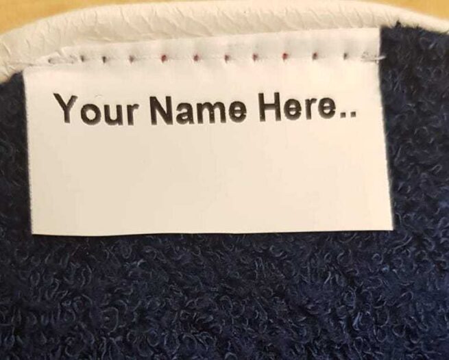 Name Labels Available