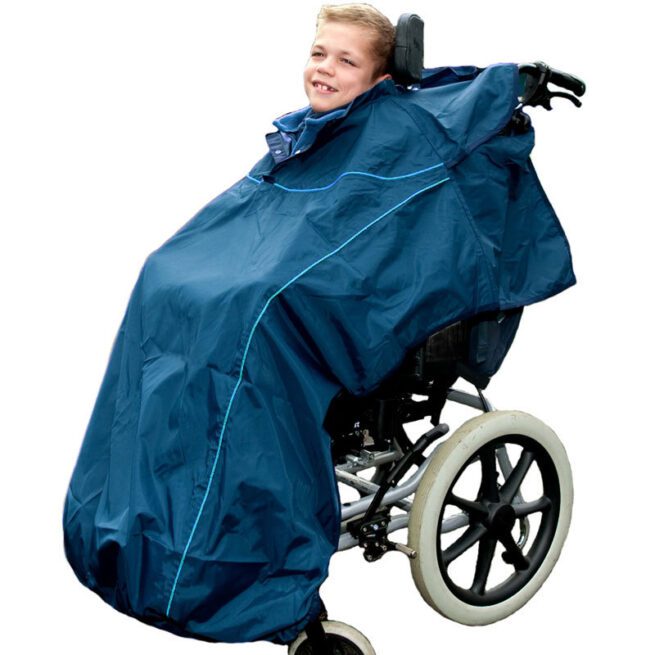 Navy Wheelchair Cover