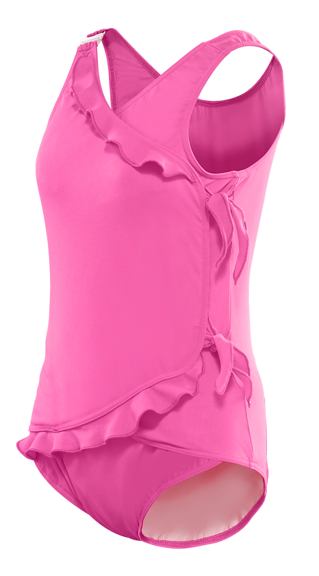 Pink waterfall incontinence swimsuit