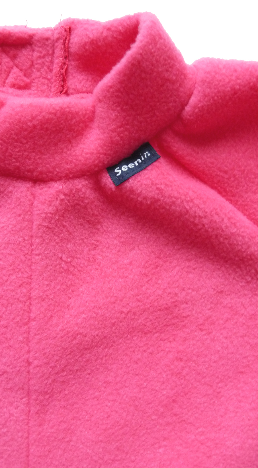 Zip Back Footed Sleepsuit - Fleece - Seenin