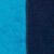 Ocean blue and navy colour swatch