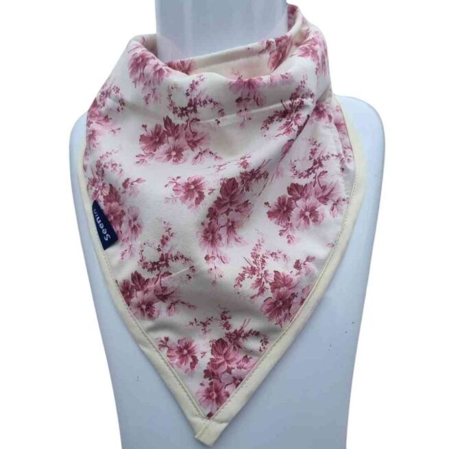 Print kerchief in Summer Floral print on mannequin