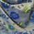 Close up of side fastening kerchief in grey floral