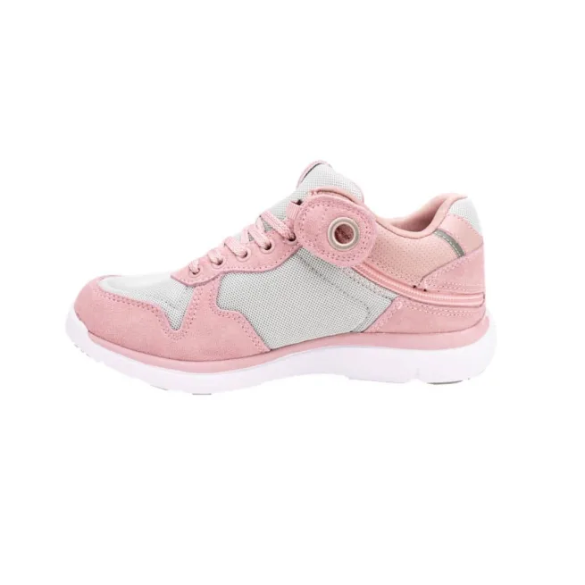 Friendly Shoes Excursion Mid-Top Pink & Grey - Inner