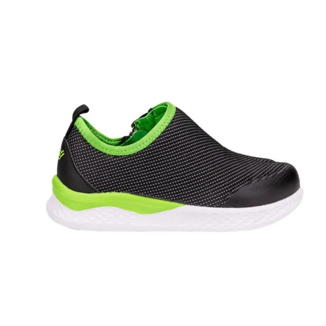 Friendly Shoes Force Black & Lime Shoes - Right