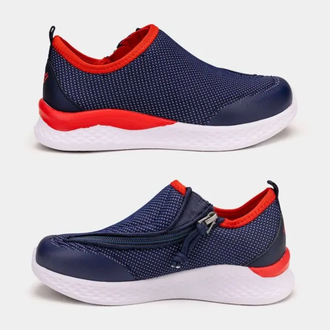 Friendly Shoes Force Navy Red Shoes - Pair