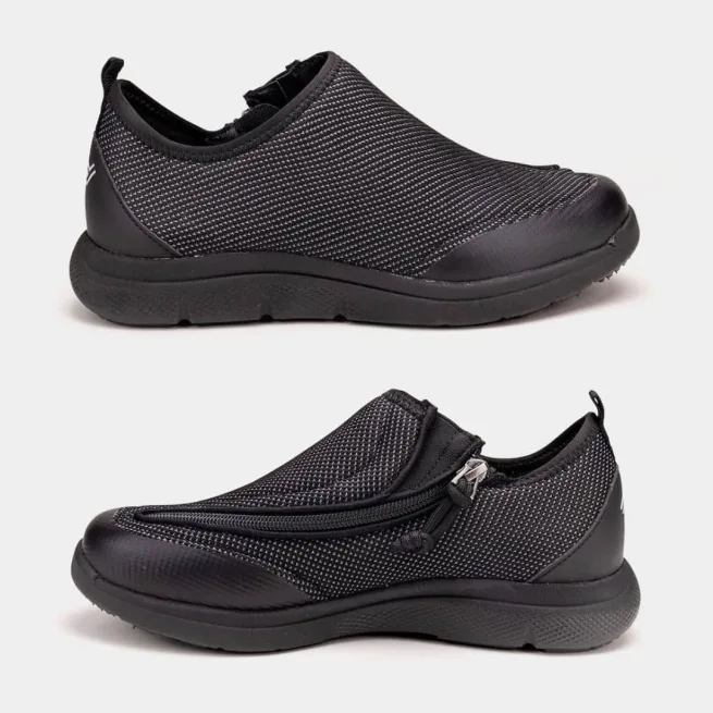 Friendly Shoes Men's Force Black - Pair