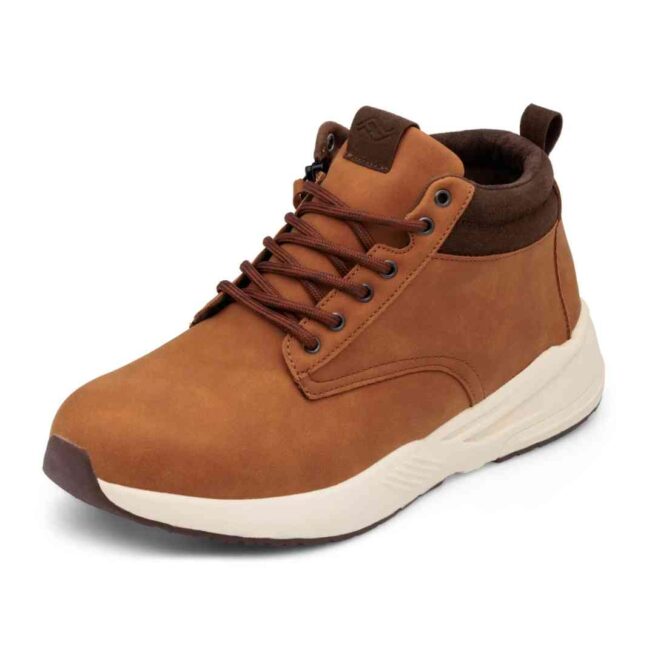 Friendly Shoes Mens Scout Desert Spice Zip-Up Boot - Angle