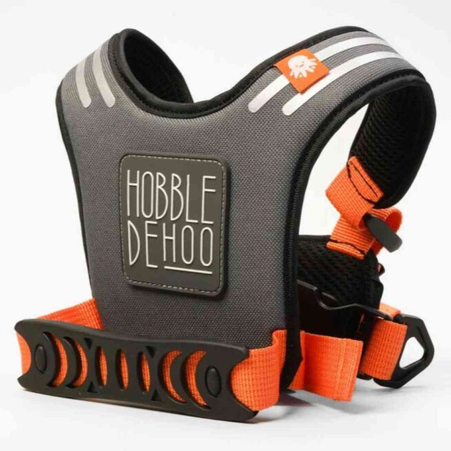 Hobbledehoo Active Child's Harness - Orange, Front Image